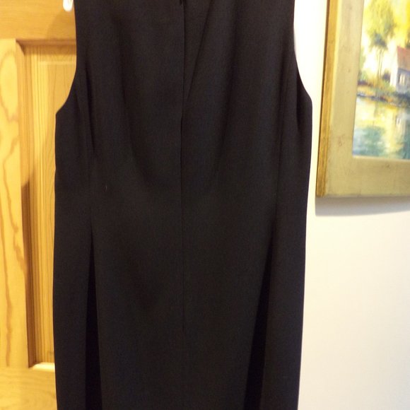 LINDA ALLARD ELLEN TRACY Little Black Dress~Princess Style~Lined-Size:12 NWT$255 - Picture 7 of 12